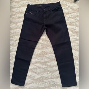 Diesel D-Strukt Black Jeans Size 33 Basically New